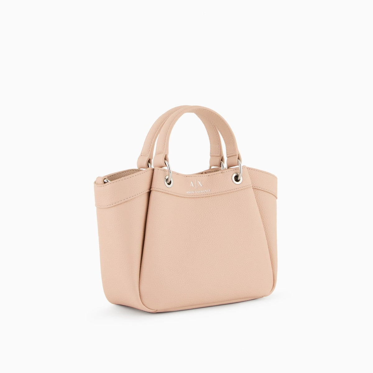 EMPORIO ARMANI SMALL SHAPED SHOPPER BAG WITH DOUBLE HANDLES