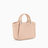 EMPORIO ARMANI SMALL SHAPED SHOPPER BAG WITH DOUBLE HANDLES