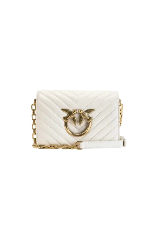 Pinko Mini Chevron in White
