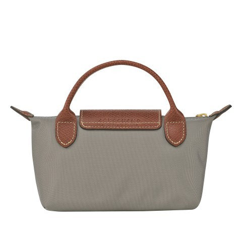 LONGCHAMP LE PLIAGE ORIGINAL MINI POUCH LONGCHAMP IN GREY