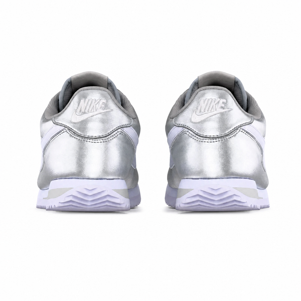 Nike Cortez Metallic Silver Shoes