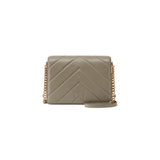 PINKO Love Click Classic Mini Crossbody Bag In Taupe