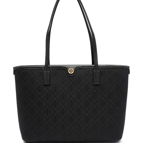 Tory Burch small T Monogram zip tote bag