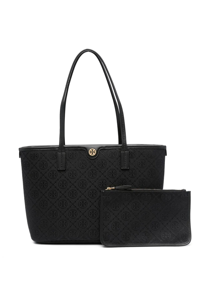 Tory Burch small T Monogram zip tote bag