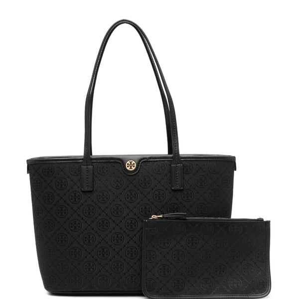 Tory Burch small T Monogram zip tote bag
