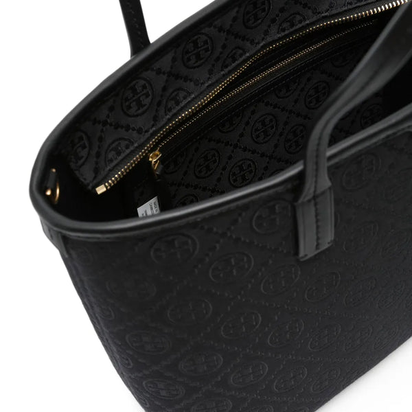 Tory Burch small T Monogram zip tote bag