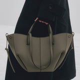 Polene Cyme Mini EDITION TEXTURED SMOKY GREEN