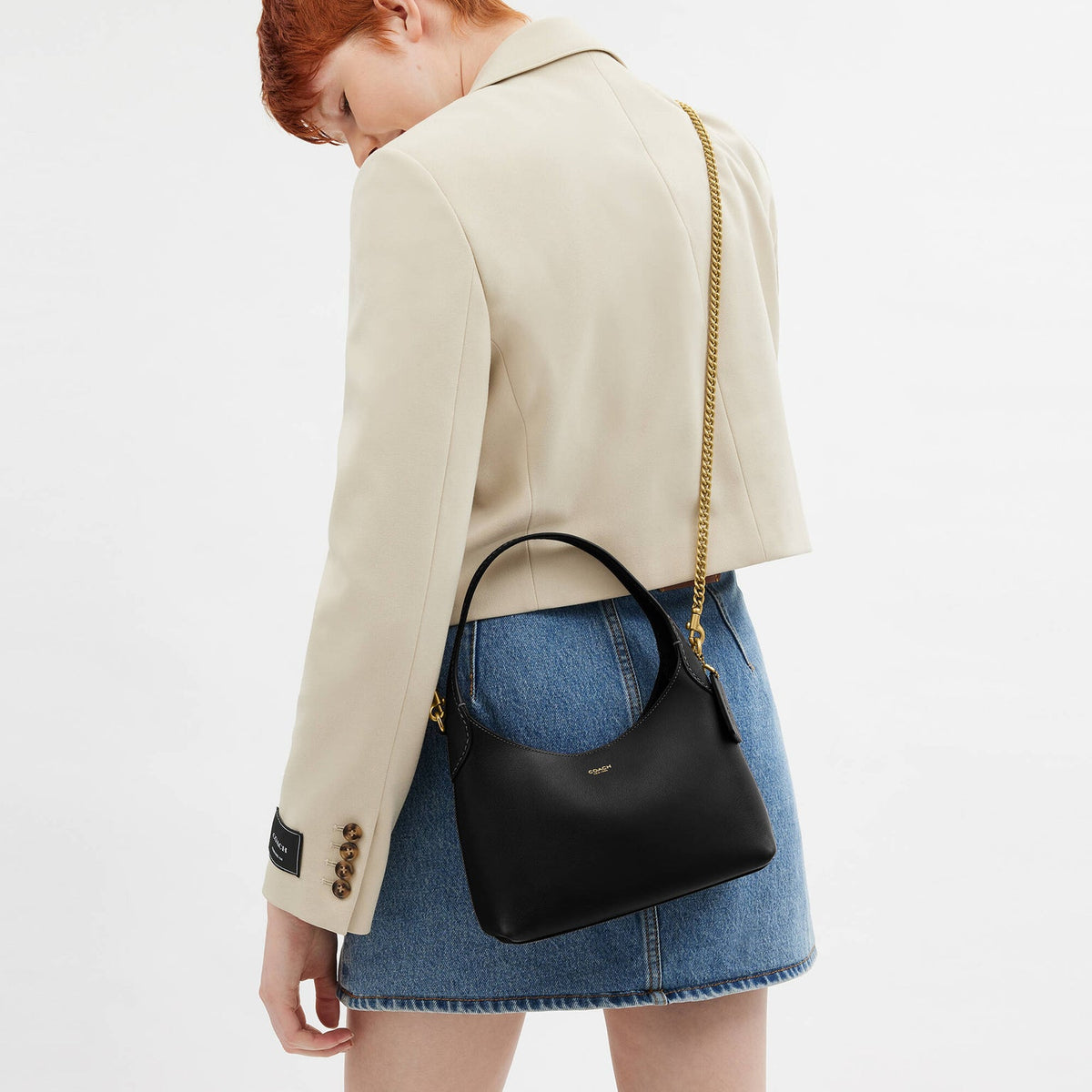 Coach Black  Brooklyn Shoulder Bag 23