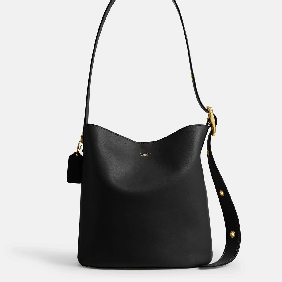 Coach Bleecker Bucket Bag in black