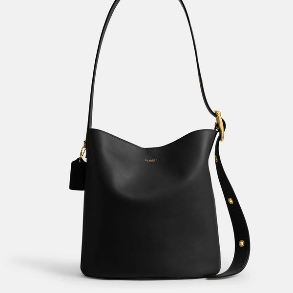 Coach Bleecker Bucket Bag in black