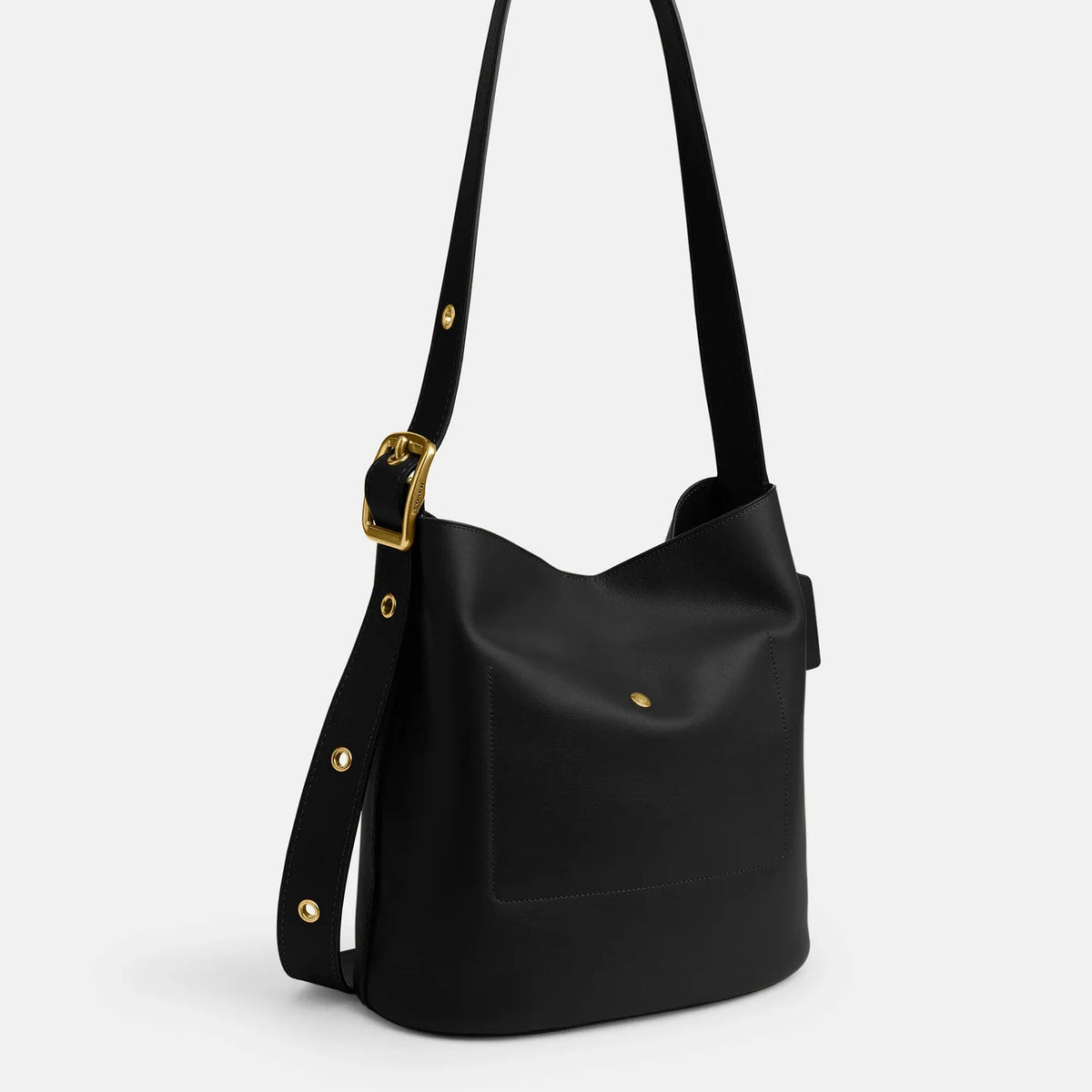 Coach Bleecker Bucket Bag in black
