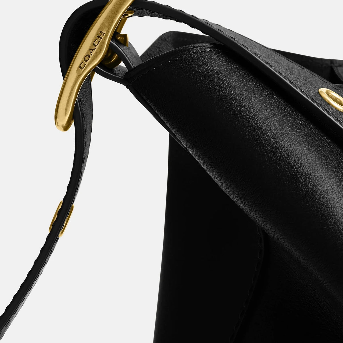 Coach Bleecker Bucket Bag in black