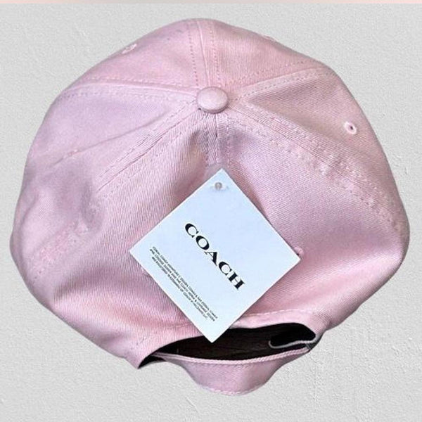 Coach Women’s Embroidered Baseball Hat in Pink