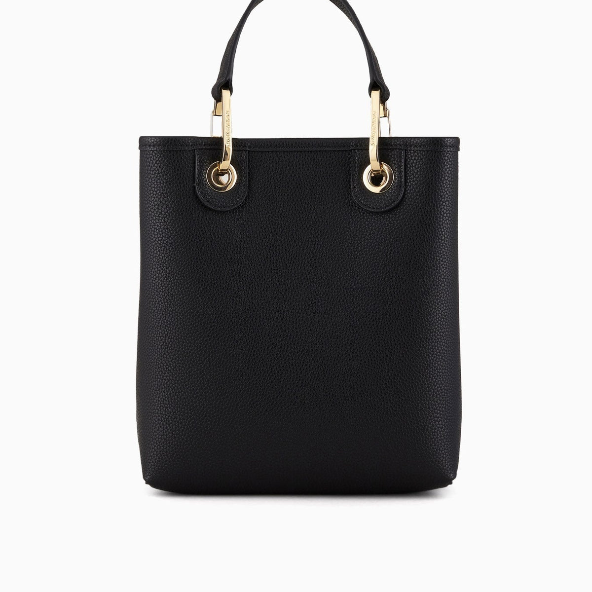 EMPORIO ARMANI DEER-PRINT MYEA VERTICAL SHOPPER BAG