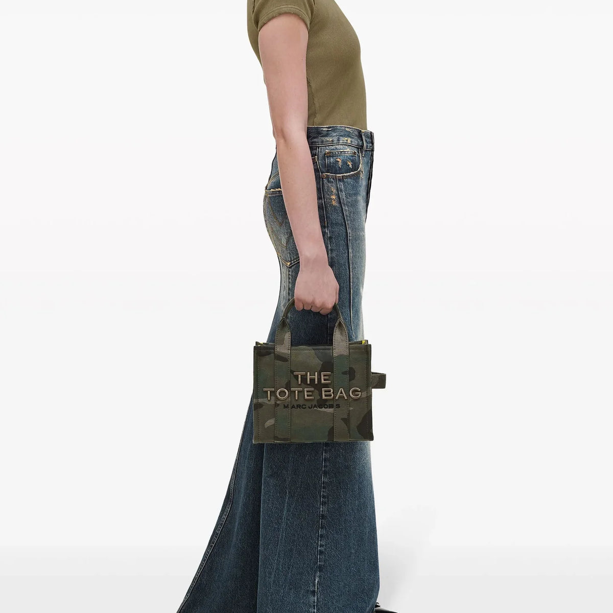 Marc Jacobs The Camo Jacquard Small Tote Bag