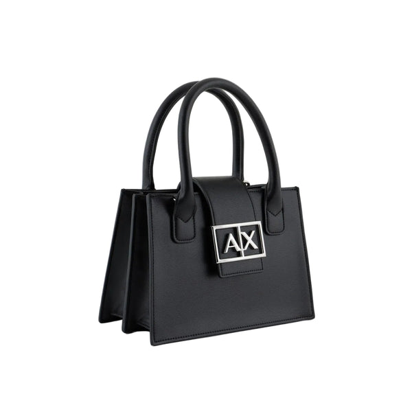 Armani Exchange Black Handbag with Shoulder Strap