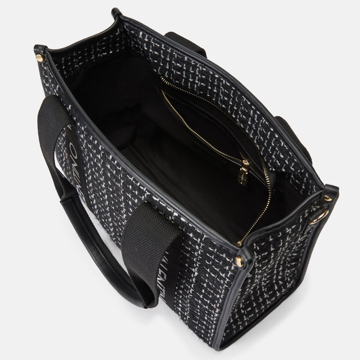 Valentino "Candle" tote bag in nero/black