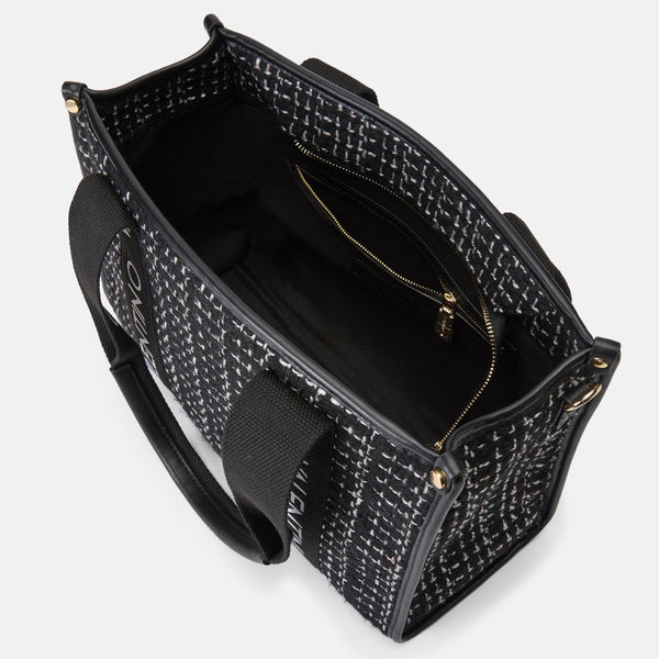 Valentino "Candle" tote bag in nero/black