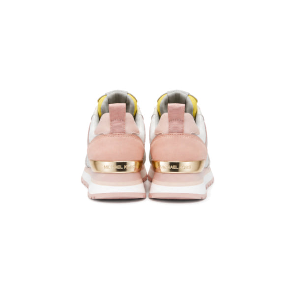 Michael Kors Lace-Up Sneaker In Yellow/Pink/White