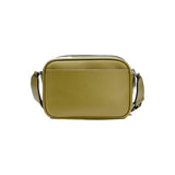 Karl Lagerfeld Maybelle Logo Camera Cross Body Bag with Pins in Olive