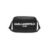 Karl Lagerfeld Paris Maybelle Camera Crossbody Bag in Black