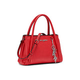 Karl Lagerfeld Paris Nouvelle Medium Satchel in Red