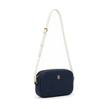Tommy Hilfiger TH Monogram Camera Crossbody Bag In Navy