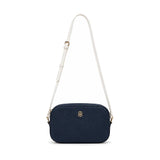Tommy Hilfiger TH Monogram Camera Crossbody Bag In Navy