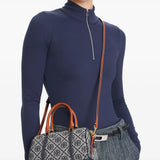 Tory Burch mini T Monogram barrel bag