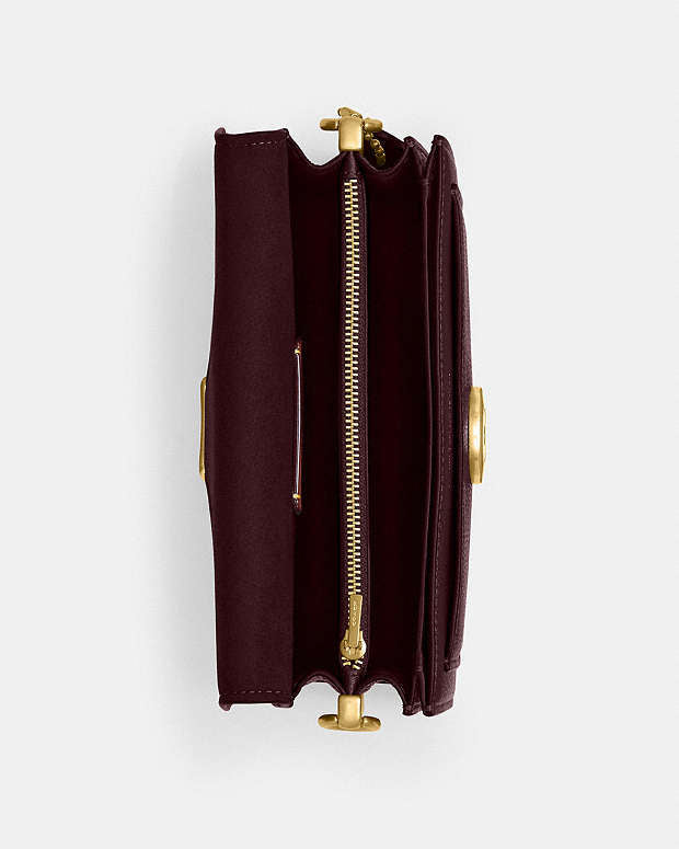 Coach tabby 26 in burgundy