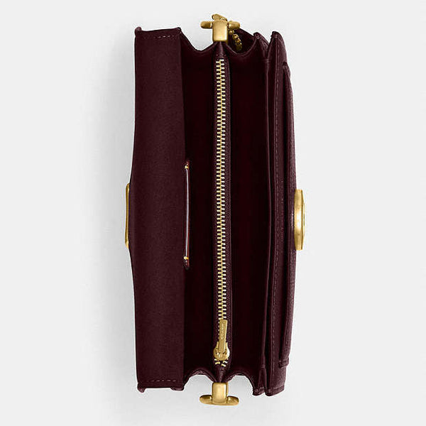 Coach tabby 26 in burgundy