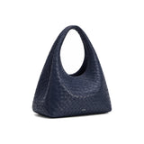 JW PEI Laura Woven Shoulder Bag In Navy
