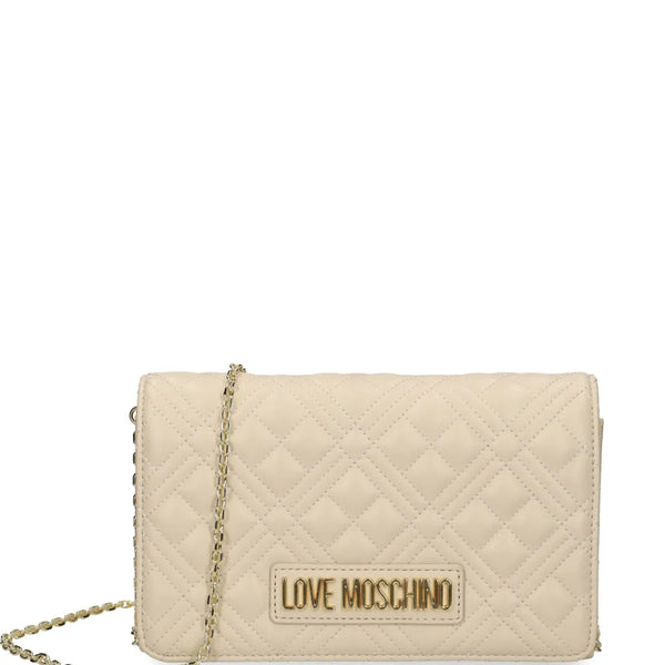 Love Moschino womens New Shiny Quilted Shoulder Bag