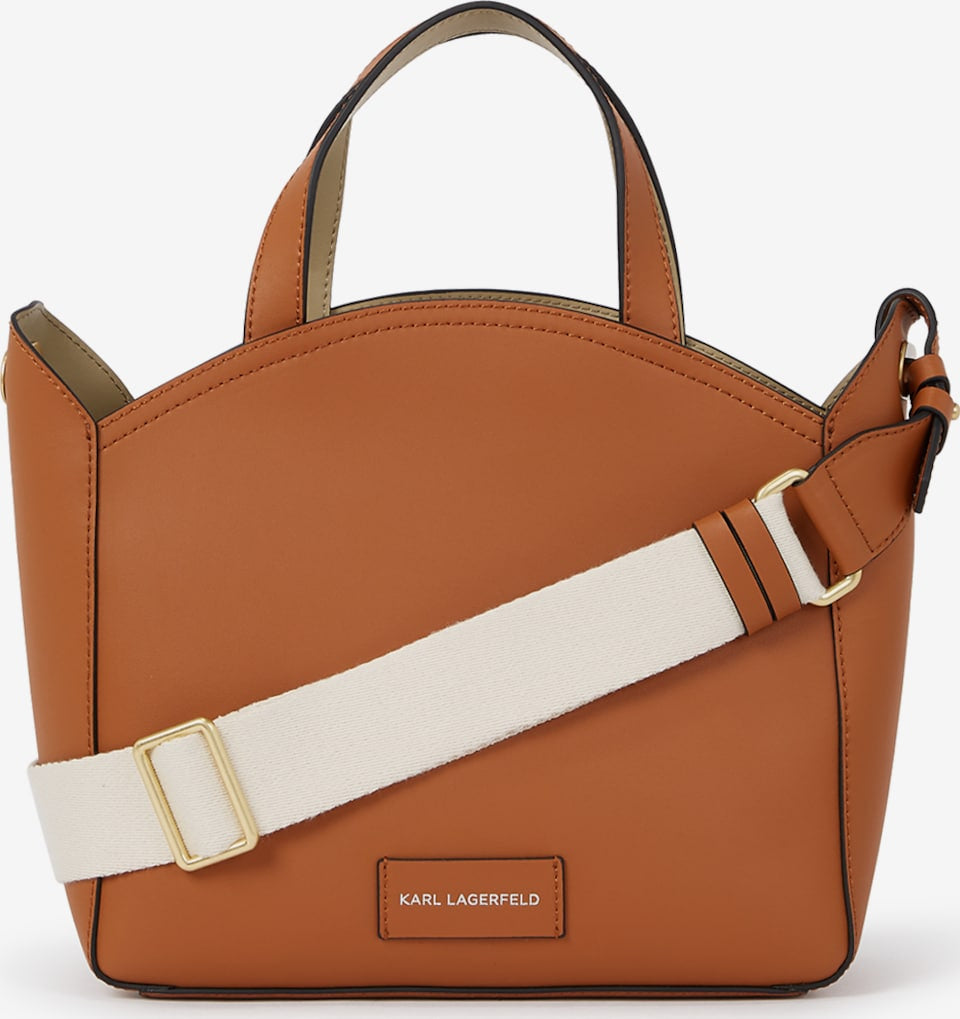 Karl Lagerfeld Handbag in Cognac