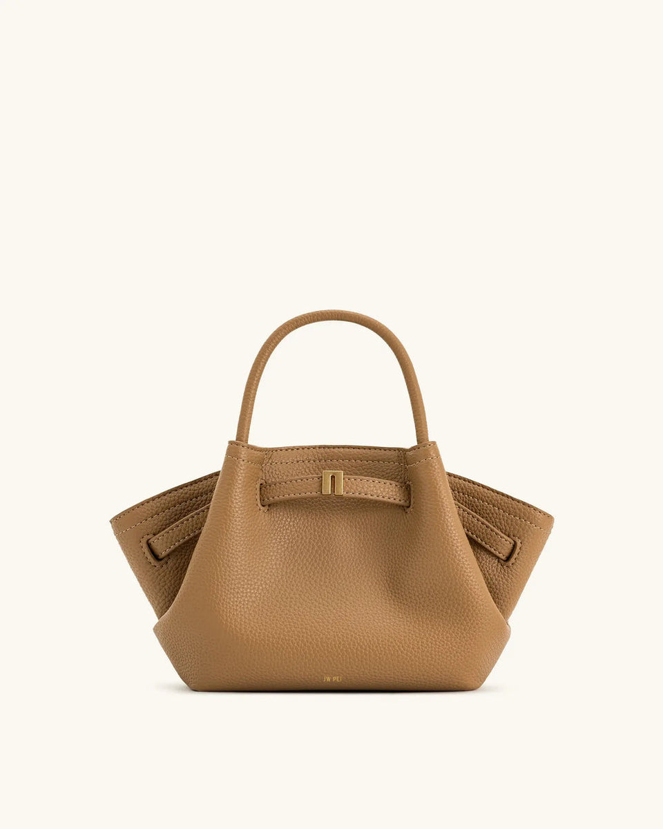 JW PEI Hana Mini Tote Bag in Light Brown