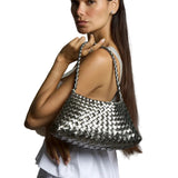 Dragon Diffusion Small Hand Bag Rosanna in Covert Foil
