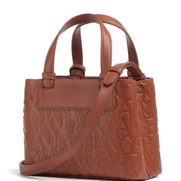 Armani Exchange Liz Monogram S Handbag imitation leather coconut shell