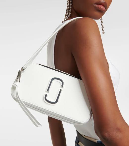 MARC JACOBS The Slingshot Shoulder Bag - Marc Jacobs - Leather - White
