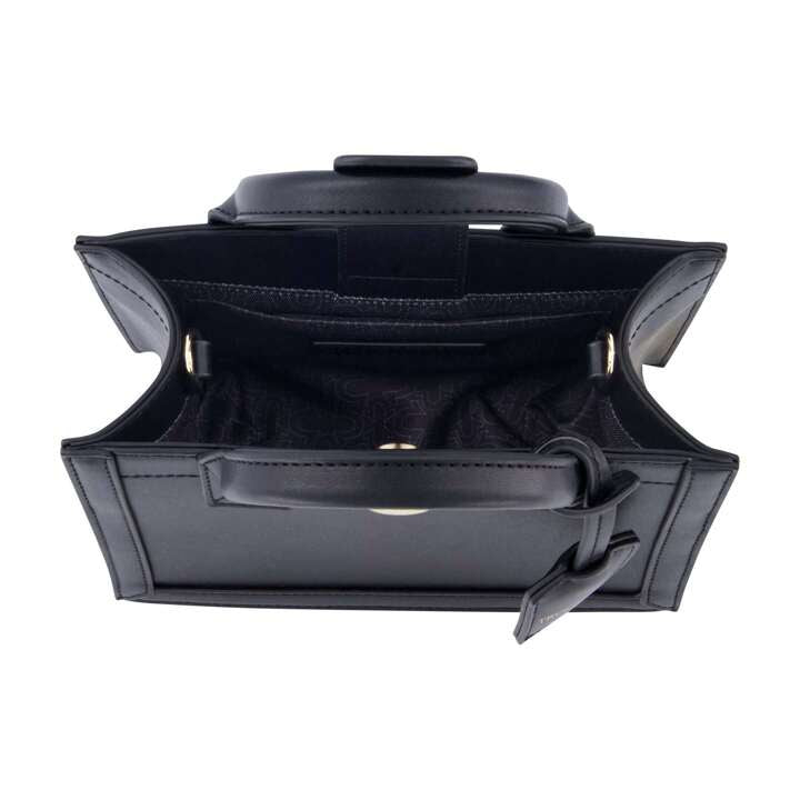 TRUE RELIGION LOGO TOTE BAG CROSSBODY PURSE BLACK