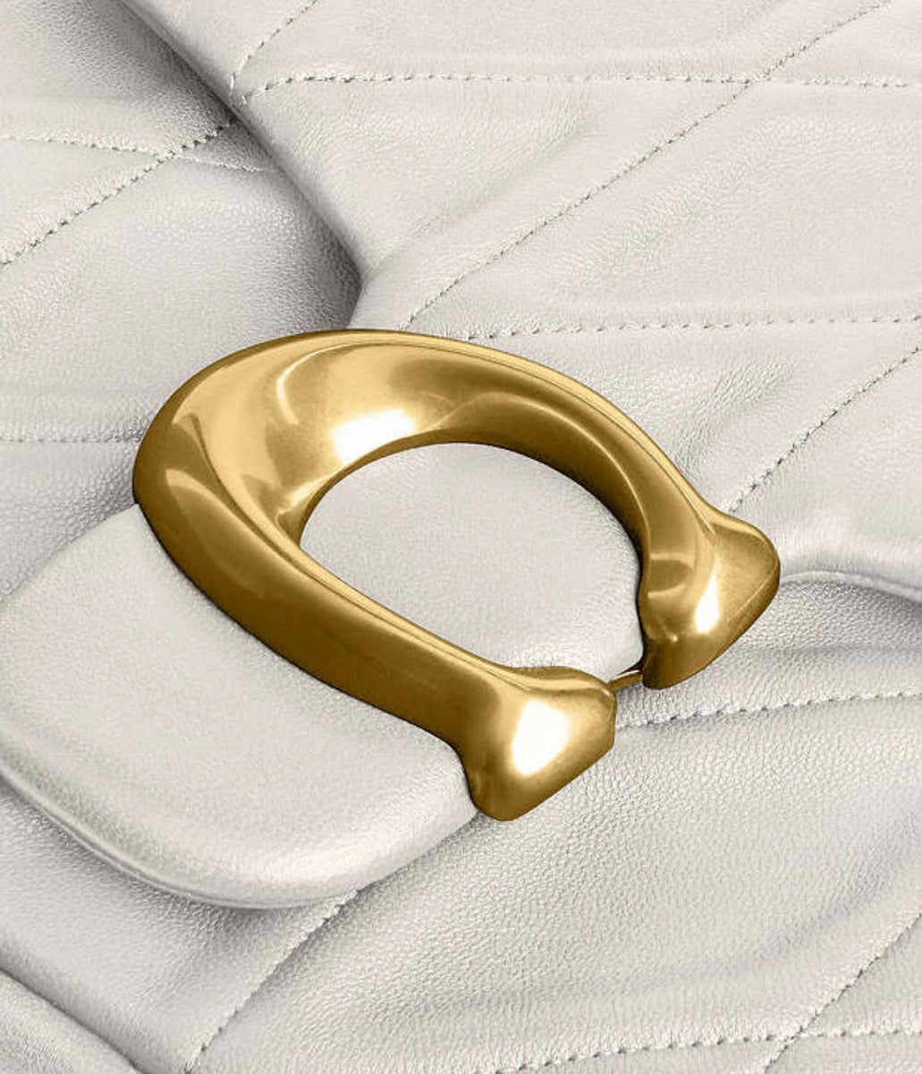 Coach Times Square Tabby Shoulder Bag with Quilting