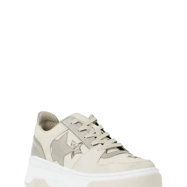 Michael Kors Outlet Women’s Lexi Embellished Mixed Media Sneaker size 8.5M