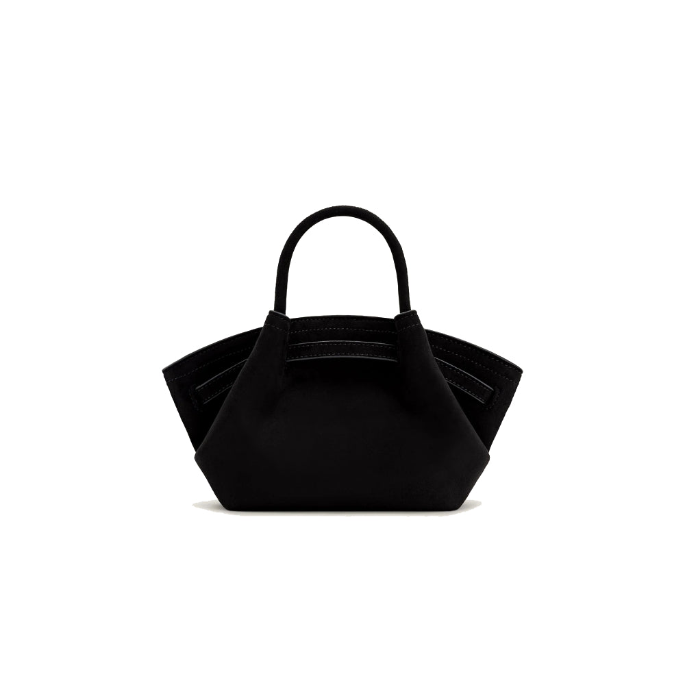 JW PEI Hana Suede Mini Tote Bag in Black