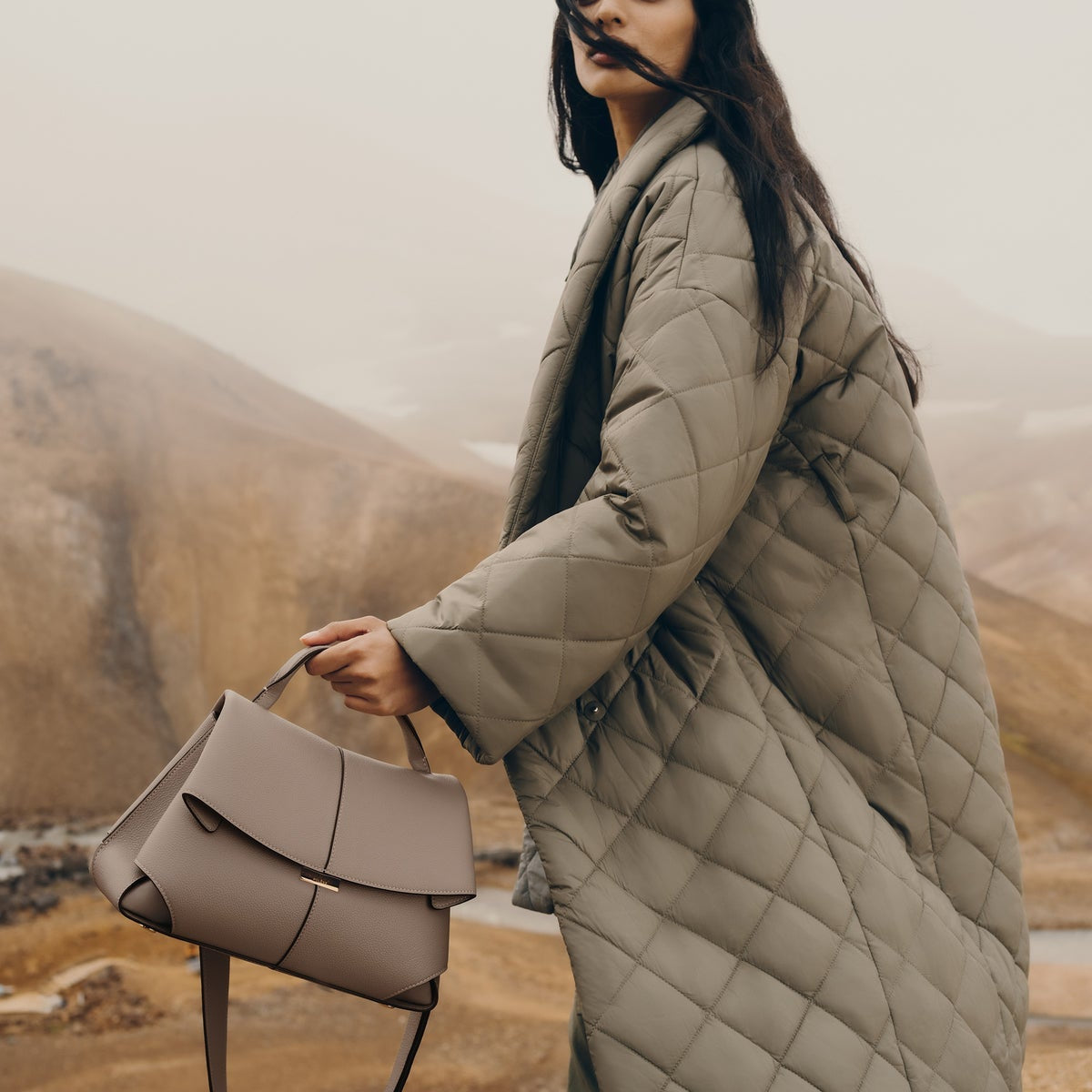Polene Mokki EDITION TEXTURED TAUPE