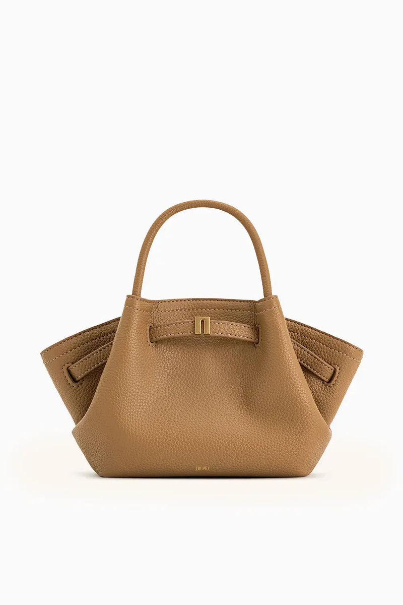 JW PEI Hana Mini Tote Bag in Light Brown