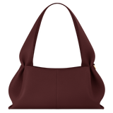 Polene Numéro Neuf East West EDITION TEXTURED Black cherry