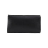 Valentino Divina Pouch With Shoulder Strap In Black/Silver