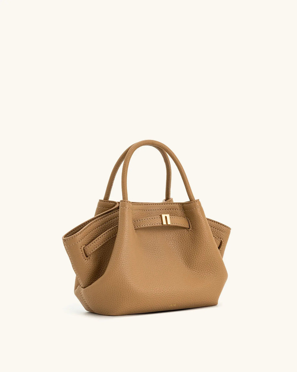 JW PEI Hana Mini Tote Bag in Light Brown