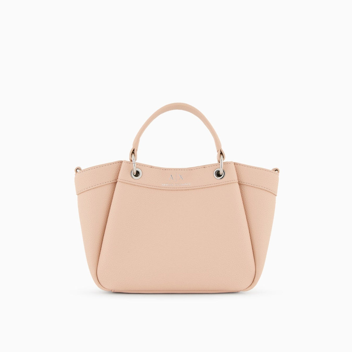 EMPORIO ARMANI SMALL SHAPED SHOPPER BAG WITH DOUBLE HANDLES