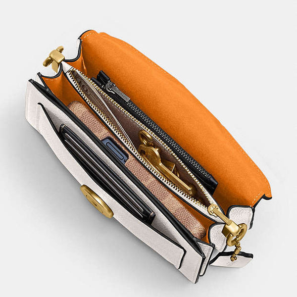 Coach Tabby Shoulder Bag 20 in white