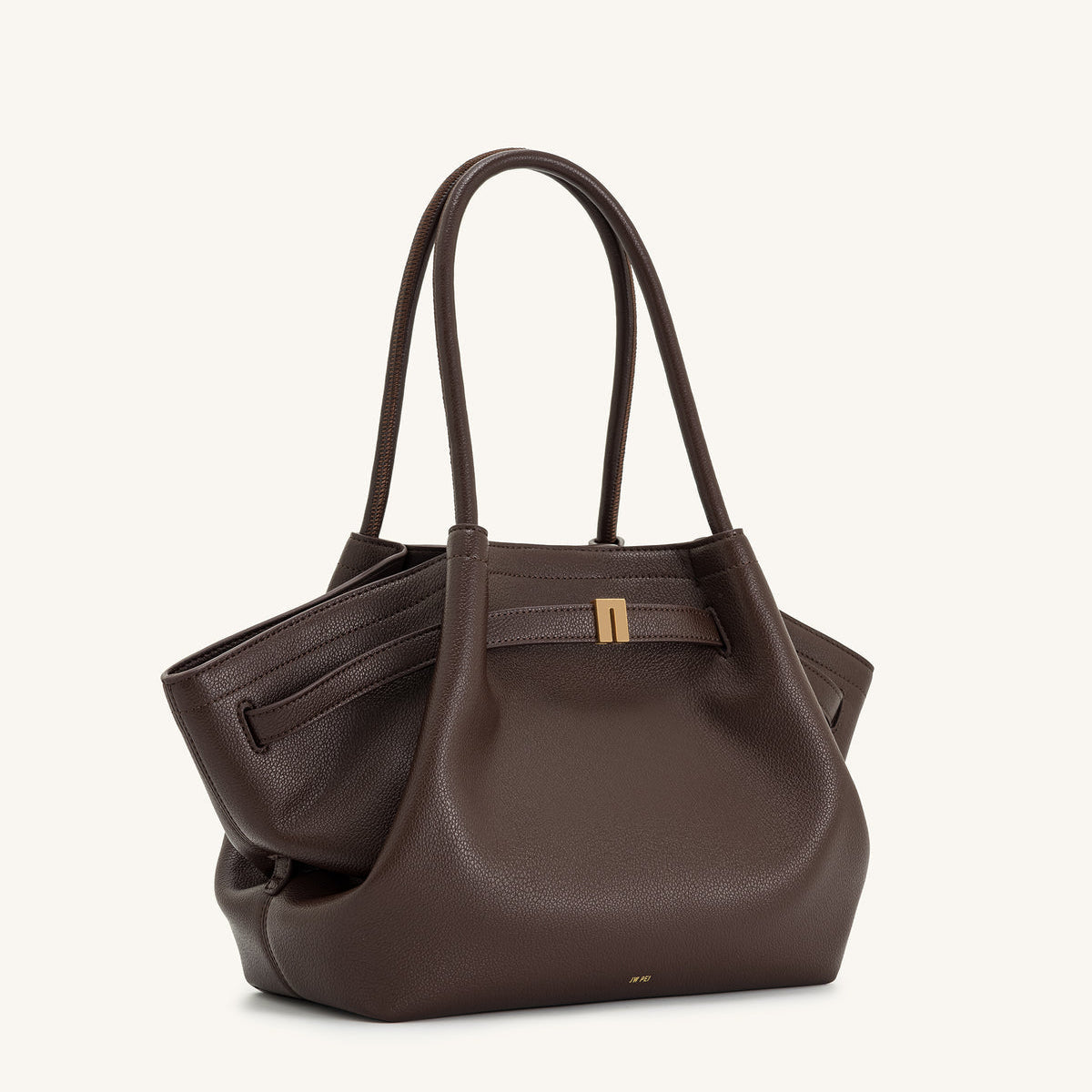 Hana Medium Tote Bag - Dark Brown